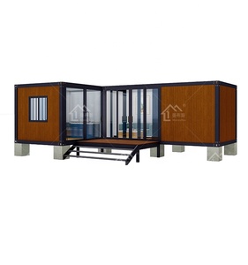 Casa Prefabbricata di Lusso in Struttura d'Acciaio, Casa Container Smontabile per <span class=keywords><strong>Hotel</strong></span>, Ufficio o Uso come Carport - Product Image 3