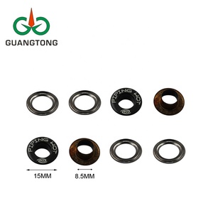 Di alta qualità 9mm Color canna di fucile in ottone occhiello <span class=keywords><strong>per</strong></span> abbigliamento scarpe giacche di pelle stivali in ottone occhiello - Product Image 6