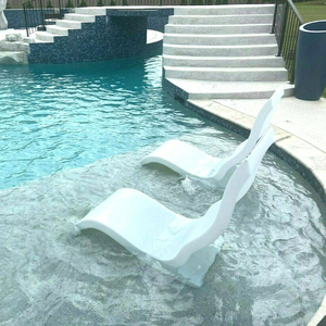 Chaise longue <span class=keywords><strong>de</strong></span> plage étanche en <span class=keywords><strong>plastique</strong></span> pour <span class=keywords><strong>jardin</strong></span>, transat <span class=keywords><strong>de</strong></span> piscine, chaise longue d'extérieur pour bord <span class=keywords><strong>de</strong></span> piscine - Product Image 2