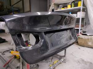 BMW F30 3シリーズ（2013-2019）用 カーボンファイバートランクリッド |   <span class=keywords><strong>CSL</strong></span>スタイルリアトランク/ブーツリッド交換 |   OEMスタイルフィット - Product Image 4