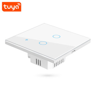 Interruptor de Luz Táctil WiFi Inteligente Tuya de 2 Canales para UE, Control Remoto, Funciona con <span class=keywords><strong>Alexa</strong></span>, Línea Neutra/Sin Línea Neutra Opcional PST-TY-E2 - Product Image 4
