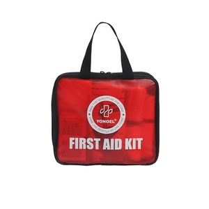 <span class=keywords><strong>Kit</strong></span> de supervivencia personalizable, estuche blando transparente de plástico portátil, botiquín de primeros auxilios para uso doméstico y de oficina - Product Image 2