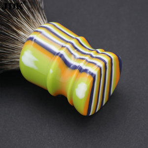 Pinceau à raser Moka Express 24 mm en poils de <span class=keywords><strong>blaireau</strong></span> de qualité supérieure avec manche en résine pour l'entretien de la barbe et l'utilisation en salon - Product Image 5