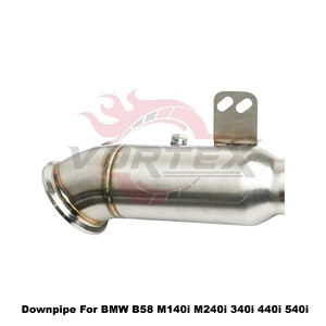Tubería de escape de alto flujo de acero inoxidable Vortex Performance para BMW B58 M140i M240i 340i 440i 540i 2016-2019 Tuning - Product Image 4