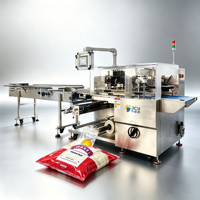 Machine d'emballage sous vide horizontale à mouvement alternatif pour pâtes et aliments, type Flowpack Pillow
