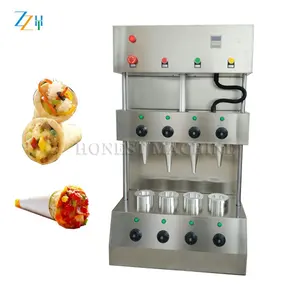 Stainless Steel Gas Pizza Cone Machine / Ice Cream Cone Maker / Pizza Cone Machine