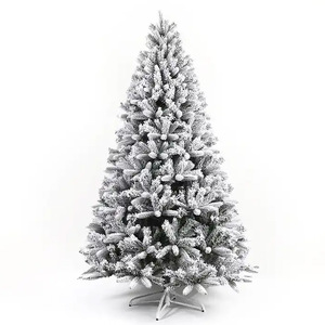 Arbre de Noël Artificiel Haut de Gamme en PE et PVC Mixte avec Lumières LED et Support Métallique – Décoration de Fêtes en Gros - Product Image 6