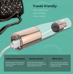 Mới nhất thời trang chăm sóc da mini thiết kế nóng bán có thể sạc lại giá thấp Báo Chí Phong Cách Hydrogen nước <span class=keywords><strong>Vaporizer</strong></span> - Product Image 5