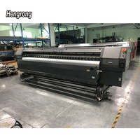 Haute qualité industrielle 3.2m grand format 512i imprimante à solvant haute vitesse Flex bannière autocollant vinyle bâche Machine d'impression