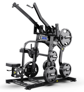 Máquina de <span class=keywords><strong>remo</strong></span> lateral de baja resistencia con carga de placas, de acero inoxidable, certificada ISO9001, para uso comercial, de <span class=keywords><strong>Hammer</strong></span> Gym Strength Equipment - Product Image 2