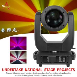 AOYALONG 500W 3-en-1 Projecteurs mobiles RGBW CMY CTO Lampe de scène à faisceau Corps en aluminium Tête rotative LED Contrôle DMX512 IP20 - Product Image 3