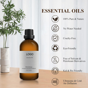 Huile parfumée de Noël pour l'aromathérapie pure de la machine à air parfumé avec racine d'<span class=keywords><strong>iris</strong></span> chèvrefeuille et bois de santal - Product Image 4