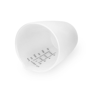 Tùy chỉnh 100ml 250ml 500ml cấp thực phẩm Silicone đo ly rõ ràng đo lường quy mô nhà bếp bình để nướng - Product Image 4