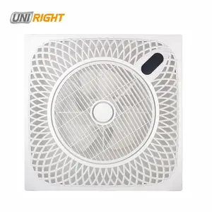 Ventilatore da soffitto falso 60x60 con luce LED telecomandata