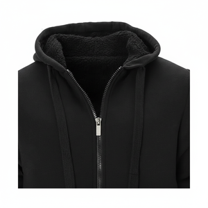 Sudaderas con Capucha para Hombre de Alta Calidad con Cierre, Diseño Sólido Personalizable, Teñido Liso, Impresión por Sublimación, Resistentes al Viento - Product Image 1