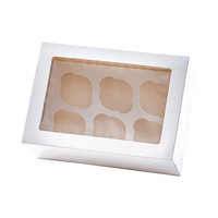 Boîtes à cupcakes en carton recyclable écologiques, boîte à gâteau personnalisable pour l'emballage de pâtisseries