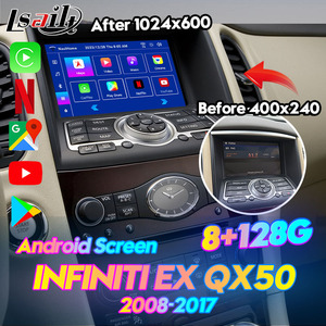 Lsailt OEM nâng cấp lên màn hình HD Android cho Infiniti <span class=keywords><strong>EX</strong></span> QX50 2008 2017 Tích hợp không dây Carplay, Android Auto, <span class=keywords><strong>Youtube</strong></span> - Product Image 2