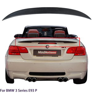 สปอยเลอร์หลังคาร์บอนไฟเบอร์ทรง P สำหรับรถ BMW ซีรีส์ 3 E93&E93 M3 รุ่นเปิดประทุน ปี 2006-2013 - Product Image 1