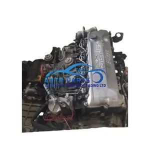 hot sale Original Japanese Used Diesel Engine 4HE1 NPR NQR truck motor With Gearbox For Sale