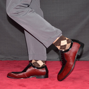 Original luxurious, versatile and high-quality Oxford shoes for business men. Leather handbag with a <b>head</b> <b>style</b> Oxford shoe. - Product Image 4