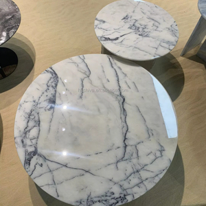 Incienso Ciruela Mármol Pavo Milas Lila Mármol Blanco Encimeras Suelo Pared Escalera Uso interior Azulejo de piedra - Product Image 1