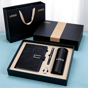 OEM High-end Notebook Set Black <b>A5</b> PU Leather School Original Factory DZ-Z250501207 Office Supplier Custom Black Brown Recycled - Product Image 1