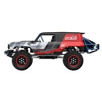 SJY-H12P Coche Teledirigido Ford Bronco R Escala 1:12, sin Escobillas, 4x4, Luces LED, Alto Torque, Todoterreno, Listo para Usar
