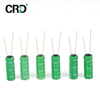 Kapasitor Super 2.7V 3F EDLC 8x20mm Ultrakapasitor Lapis Ganda untuk Meteran Pintar PLC RTC Cadangan Memori