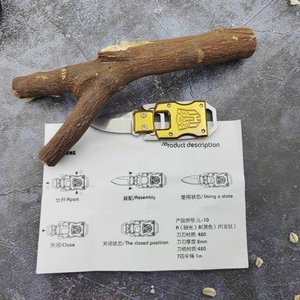 Herramientas para Exteriores, Mini Navaja Plegable <span class=keywords><strong>Kong</strong></span> <span class=keywords><strong>Kin</strong></span> de Acero Inoxidable, Navajas de Bolsillo Multiusos - Product Image 6