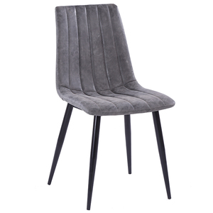 Free Sample Modern Dinning Dinner Fushan Furniture Stainless Padded <strong>Orange</strong> Mahogany Chesterfield Acrylic Cafe <strong>Dining</strong> <strong>Chair</strong> - Product Image 2