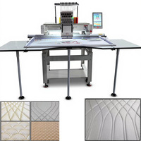 Machine à poinçonner et à coudre le cuir pour l'intérieur des voitures industrielles CNC, machine à broder et à coudre le cuir pour les garnitures en cuir