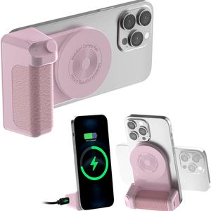 Banco de Energía de Escritorio 5000 mAh con Soporte, Carga Inalámbrica, Soporte para Teléfono, Palo para Selfies, Soporte Magnético para Cámara - Product Image 1