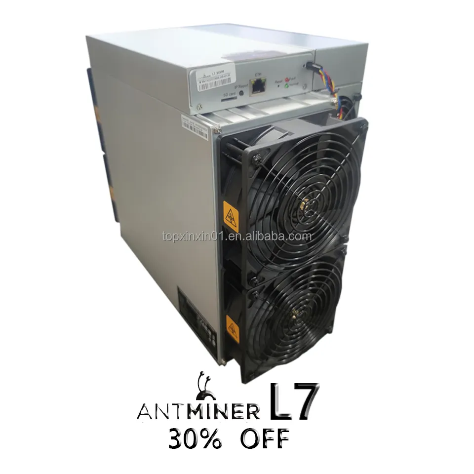 Trong kho mới antmine-ers L7 9500mh/S 9300mh 9050mh 8800mh 8550M 9500 3425W asic 9.5gh Dog-E antmine-ers L7