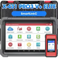 LAUNCH X431 PRO3 V+ Elite con SmartLink C OBDII, Escáner de Diagnóstico Automotriz para Autos y Camiones