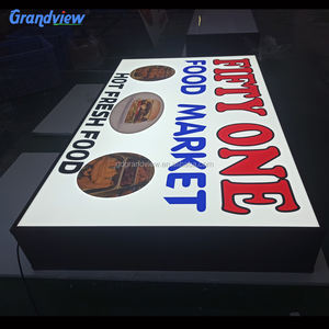 Letrero Luminoso LED Personalizado en 3D para Tienda, Publicidad en Guangzhou - Product Image 1