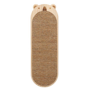 Pet Toy <b>Cat</b> Scratching Board Sisal Felt Cloth <b>Cat</b> <b>Tree</b> with <b>Wall</b> Hanging Feature - Product Image 6