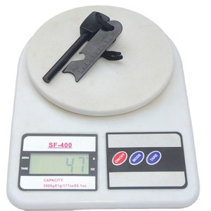 Large Solid <b>Fire</b> <b>Starter</b> Magnesium Rod With Bottle Opener Outdoor Gear Black - Product Image 4
