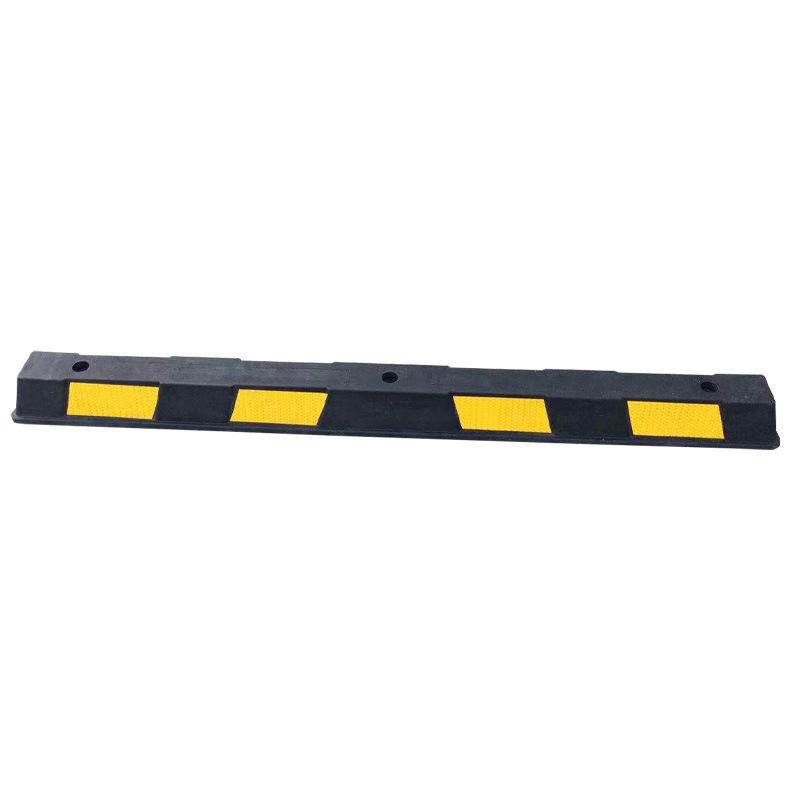 Wheel Stopper Box Heavy Duty Rubber Wheel Stopper Solid Strong Load Bearing Ramp Garage ...
