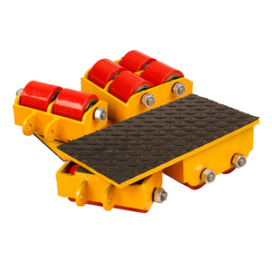 Chariot de manutention industriel robuste avec roues en caoutchouc et roulements en acier pour le transport d'équipements de manutention - Product Image 4