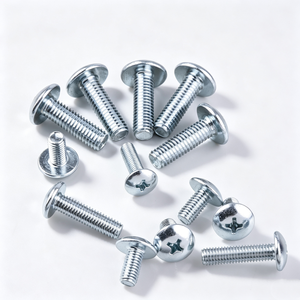 Tornillo de máquina Phillips de cabeza truss TM de acero al carbono de alta calidad, galvanizado en zinc, disponible en varios tamaños - Product Image 6