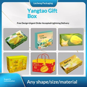 Caja Personalizada para Fruta Estrellada de 3, 5 y 10 lb, para Empaque de Regalo de Mango y Guayaba - Product Image 2