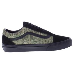 Vans Old Skool Chaussures de skate unisexes noires à motif camouflage style basse tige - Product Image 2