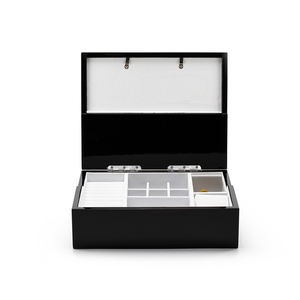 Custom Logo <b>Picture</b> Photo <b>Frame</b> 18 Note Music Jewelry Box for Women Earring Case Necklace Bracelet Pendant Storage Box - Product Image 5