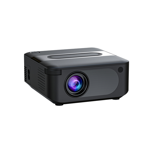 2026 HY300 Home Living Room Portable Smart Projector 4K/8K Ultra-High-Definition PTZ Wireless Android 9 3D Built-in Battery 2500