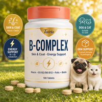 Complexe de vitamines B pour chiens, santé de la peau et du pelage, soutien du métabolisme énergétique, comprimés, 100 unités, soins quotidiens, OEM