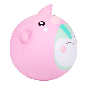 Pu Pig <b>Squishy</b> Toy Soft Slow Rebound Fidget Stress Relief For Kids 5 7 Years Unisex - Product Image 2