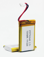 Batterie au lithium polymère rechargeable 3,7 V, 1000 mAh, 1100 mAh, 1150 mAh, 1200 mAh, 2000 mAh, pour petits appareils électroménagers, livraison directe d'usine