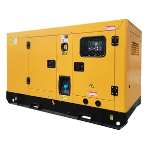 Generador diésel inteligente 16KW 20KVA de alta capacidad para escuelas, estructura compacta duradera y eficiente, fácil mantenimiento