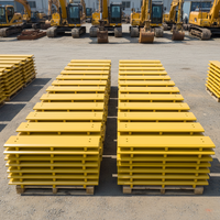 Nouvelles lames de coupe en acier pour engins de construction, conçues pour niveleuses et excavatrices, pour une efficacité accrue