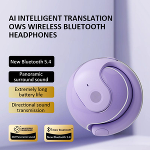 X05 개방형 무선 헤드폰 헤드폰 편안한 착용을 위한 피부 친화적인 이어 루프 스포츠 무선 헤드폰 자유롭게 듣기 - Product Image 2